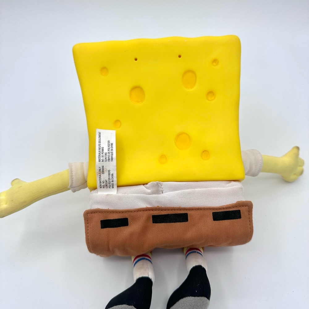2005 SpongeBob SquarePants Knows Your Name Talking Plush Figure - RARE HTF - Picture 11 of 13